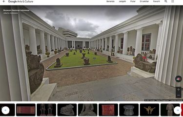 Perjalanan Virtual Eksplorasi Museum Indonesia dari Rumah